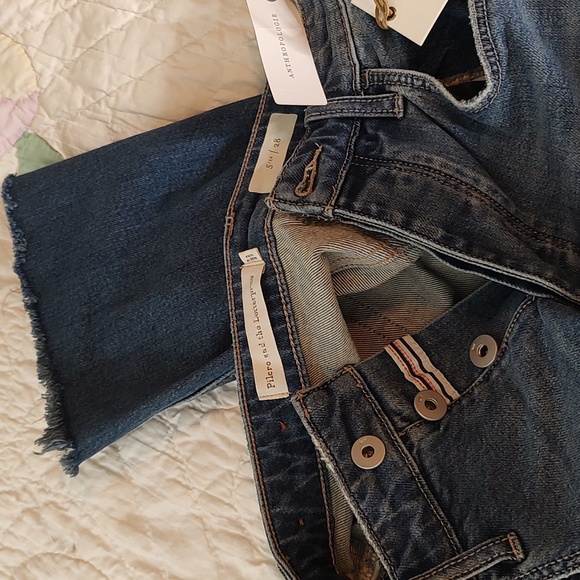 Pilcro Sequin Flare Jeans Sz 28 NWT - Picture 7 of 10